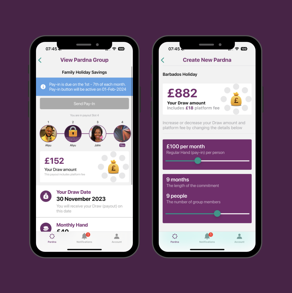 Pardna App